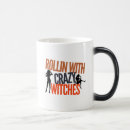 Recherche de silhouette sorcière tasses Drôle