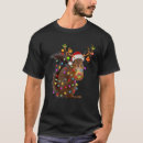 Recherche de renne drôle tshirts Lumières