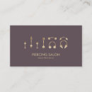 Recherche de artiste de tatouage cartes visite Perçage