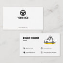 Recherche de service taxi limousine cartes visite Conducteur