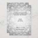 Recherche de winter wonderland mariage invitations Argent