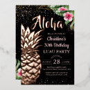 Recherche de ananas rose invitations Aloha