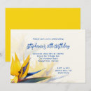 Recherche de hawaii anniversaire invitations Fleurs tropicales