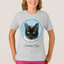 Zoek naar siamese cat tshirts Portret