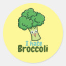 Recherche de brocoli mignon autocollants Légume