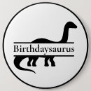 Zoek naar dinosaurus buttons Verjaardag