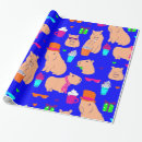Recherche de cailloux papier cadeau Capybara