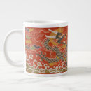 Recherche de rouge chinois tasses Dragon