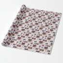 Zoek naar muziek patroon cadeaupapier Abstract