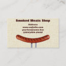 Recherche de saucisses cartes visite Boucher