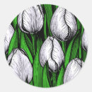 Zoek naar witte tulpen stickers Botanisch