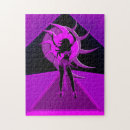 Recherche de danseuse puzzles Silhouette