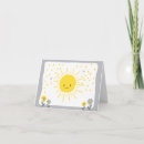 Recherche de rayons soleil vœux cartes Baby shower