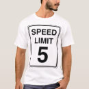 Recherche de signe de limite tshirts Panneau routier