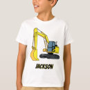 Zoek naar bouw voertuigen tshirts Graafmachine