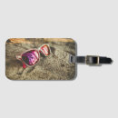Recherche de lunettes de soleil bagages étiquettes Plage