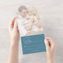 Zoek naar cobalt blue wedding uitnodigingen Couple