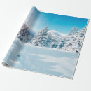 Recherche de nature papier cadeau Neige