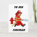 Recherche de fireman vœux cartes Homme