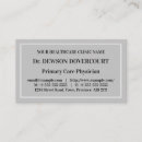 Recherche de professionnel médical cartes visite Médecin