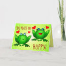 Zoek naar liefde kikker kaarten Romantisch