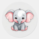 Zoek naar kawaii olifant stickers Dier