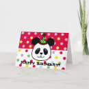 Recherche de panda kawaii vœux cartes Enfants