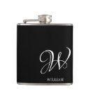 Recherche de monogrammes flasques Noir
