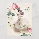 Recherche de ballerine vintage cartes postales Rose