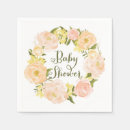 Zoek naar pioenen servetten Baby shower