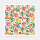 Recherche de motif kiwi serviettes Citron