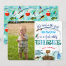 Recherche de fishing 1ans anniversaire invitations Boy