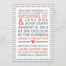 Recherche de chevron gris invitations Coeur