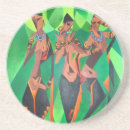 Recherche de reggae dessous de verres Vert