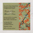 Recherche de oiseaux japonais invitations Floral
