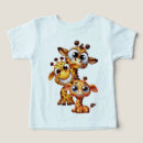 Recherche de girafe de sourire tshirts Amusant