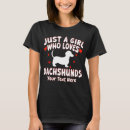 Zoek naar teckel dames tshirts Liefhebbers