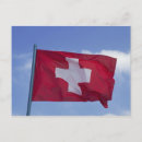 Recherche de drapeau suisse cartes postales Europe