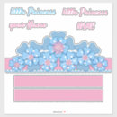 Zoek naar prinses kroon stickers Roze