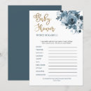 Recherche de activités baby shower invitations Bleu