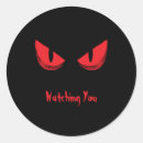 Zoek naar zwarte ogen stickers Spookachtig