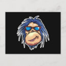 Recherche de visage de singe cartes postales Chillon