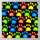 Recherche de pawprints posters Animal