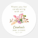 Zoek naar kleurrijke bloemen stickers Baby shower