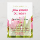 Recherche de tulipes rouges invitations Moderne