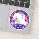 Recherche de chien westie autocollants Dog