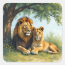 Recherche de lion art autocollants Nature