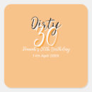 Recherche de 30 autocollants 30e anniversaire heureux