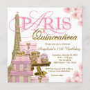 Recherche de pink gold quinceanera invitations Quinceañera