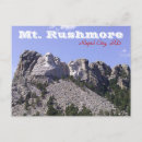 Recherche de mont rushmore cartes postales Présidents